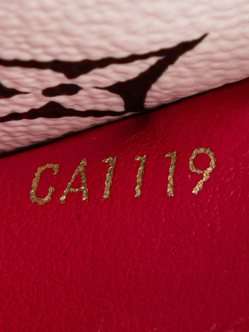 Pre-OwnedLouis Vuitton Pre-Owned2019 Portefeuille Cherrywood Wallet On Chain crossbody bag