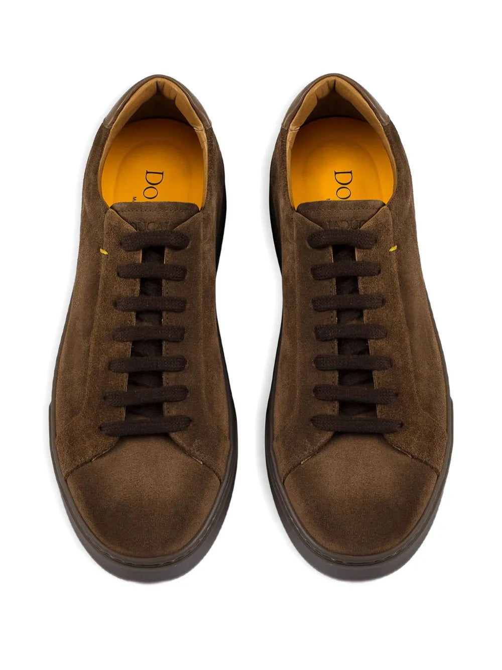 Doucal'S Suede Lace-Up Sneakers