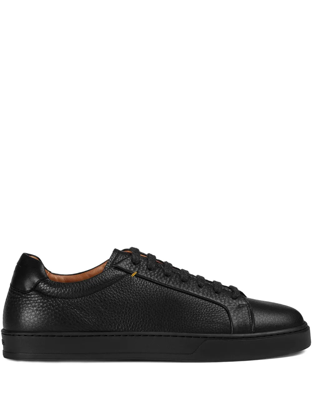 Doucal'S Leather Lace-Up Sneakers