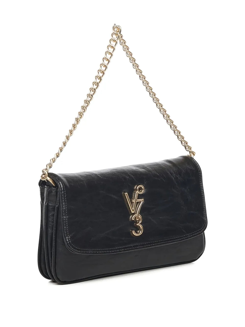 V?3Louise logo-plaque shoulder bag