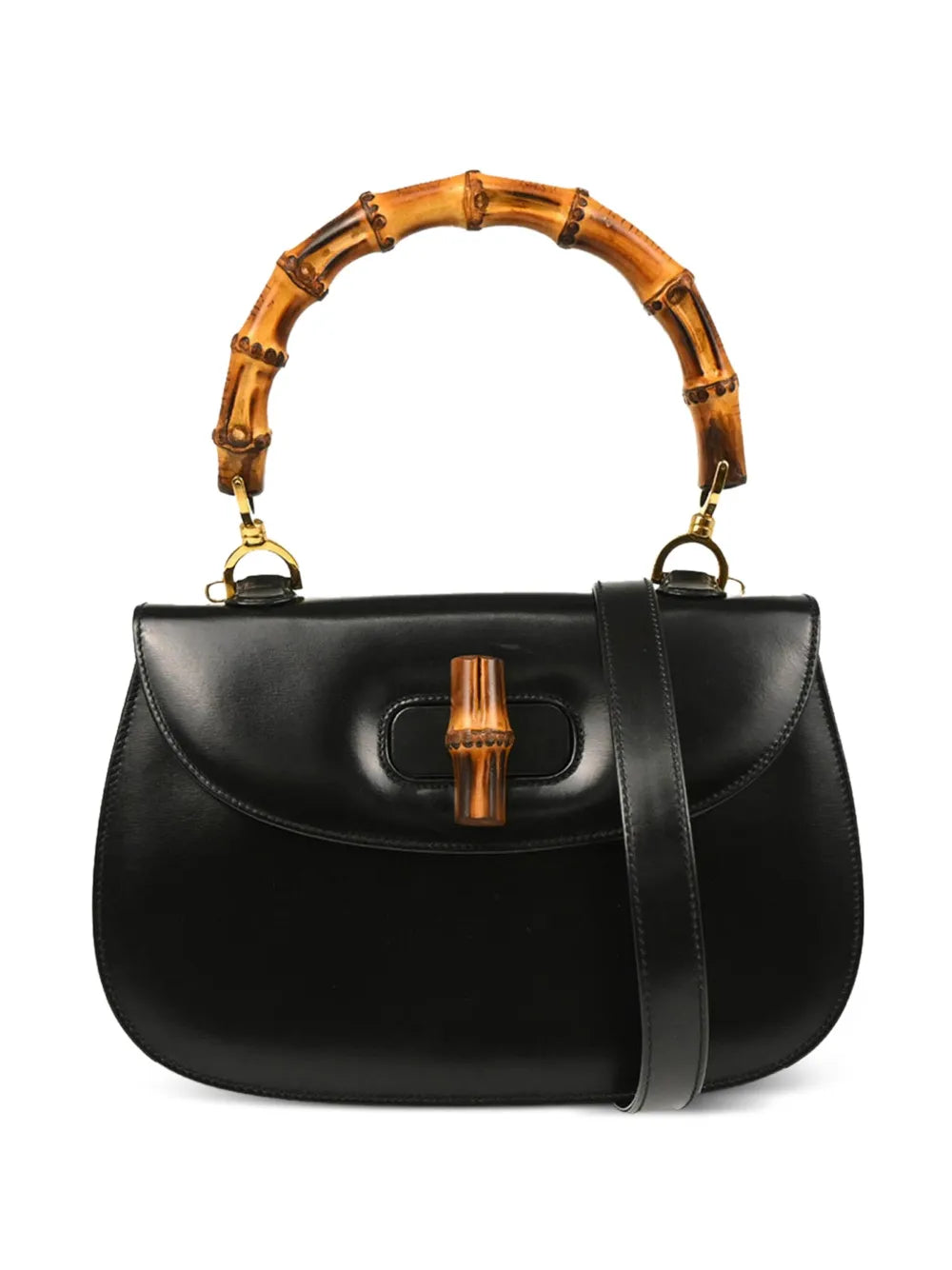 Pre-OwnedGucci Pre-Owned1990-2000s Bamboo 2way leather tote bag