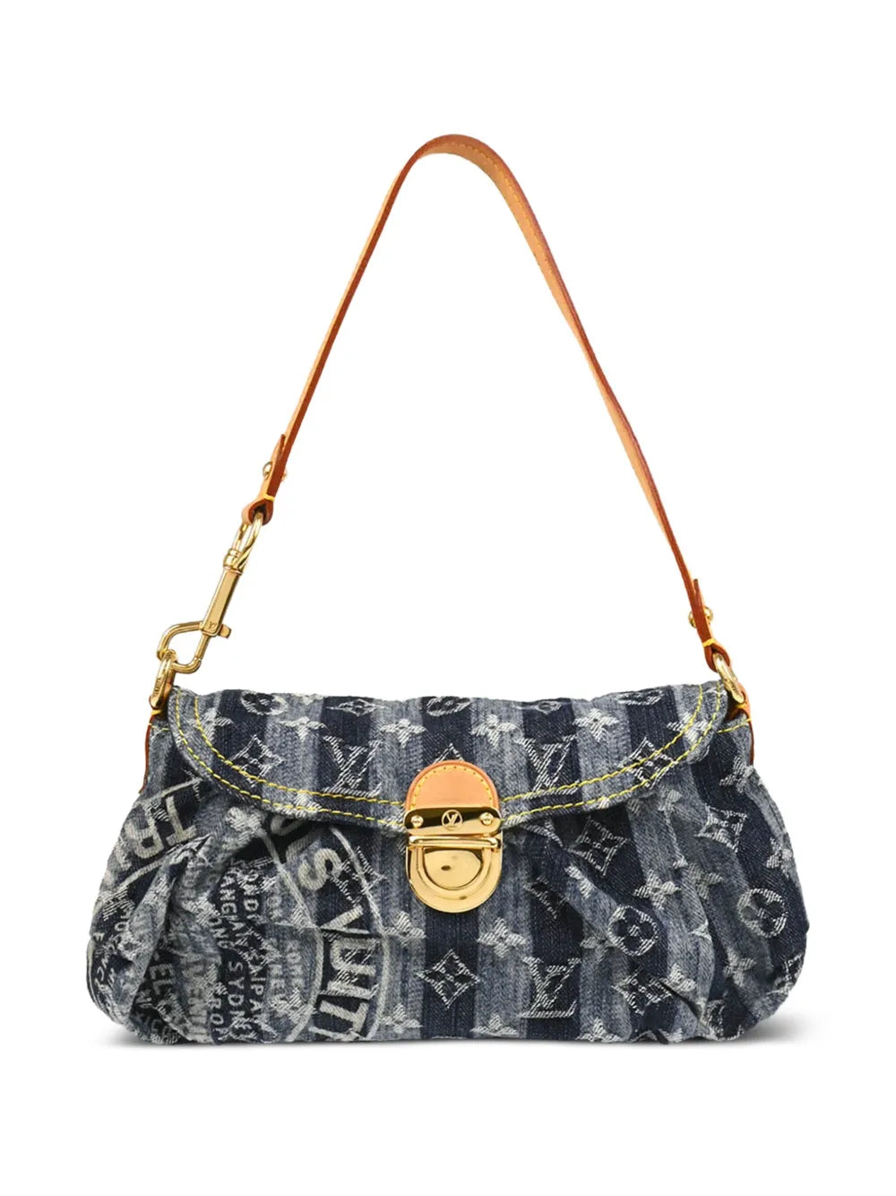 Pre-OwnedLouis Vuitton Pre-Owned2006 Monogram Denim Pleaty handbag