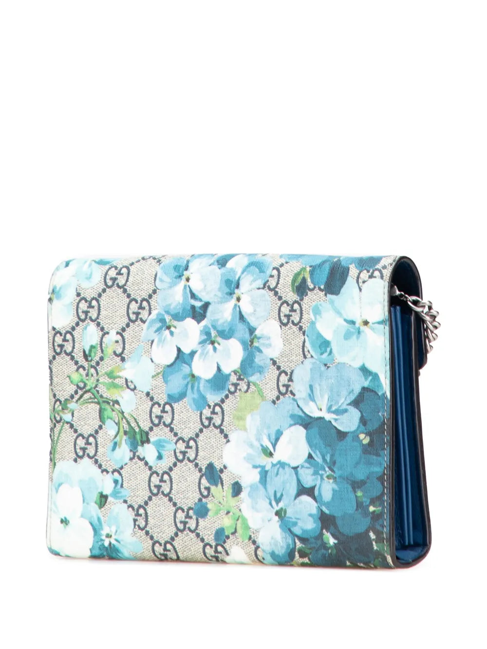 Pre-OwnedGucci Pre-Owned2016-2025 GG Supreme Dionysus Blooms Chain Wallet crossbody bag