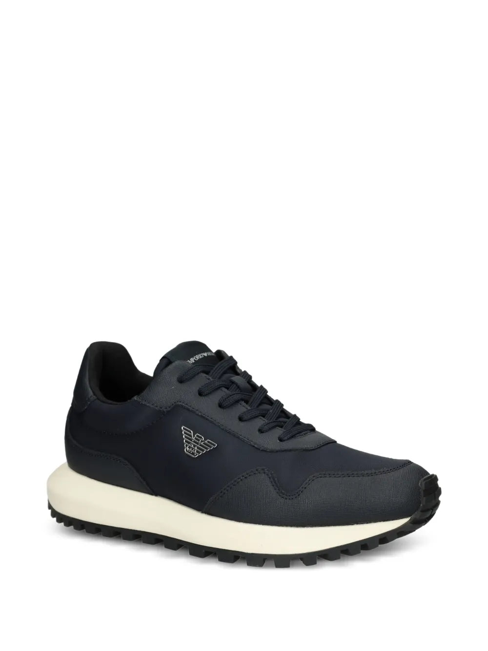 Emporio Armani Logo-Appliqu Panelled Sneakers