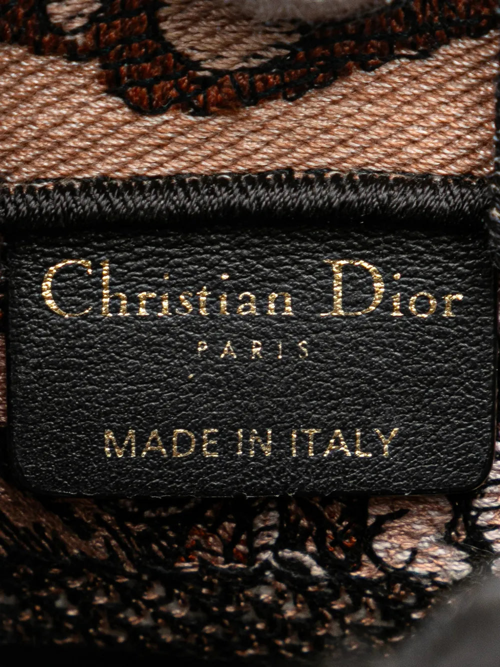 Pre-OwnedChristian Dior Pre-Owned2022 Mini Embroidered Canvas Jardin Magique Vertical Book Tote satchel