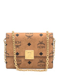 MCMVisetos logo-plaque cross body bag