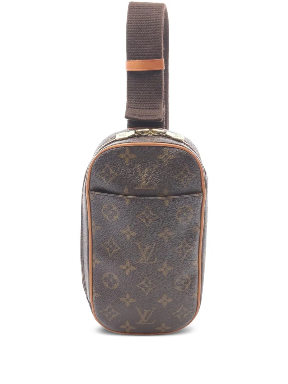 Pre-OwnedLouis Vuitton Pre-Owned 2001 small Pochette Ganju Monogram belt bag