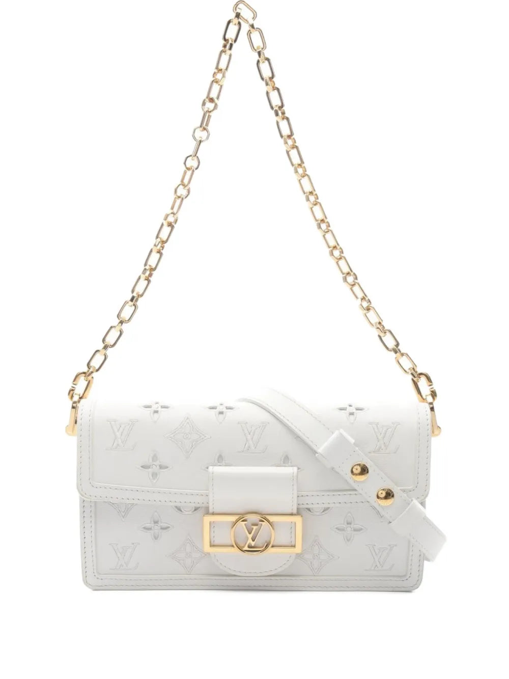 Pre-OwnedLouis Vuitton Pre-Owned2021s small Dauphine EW monogram shoulder bag