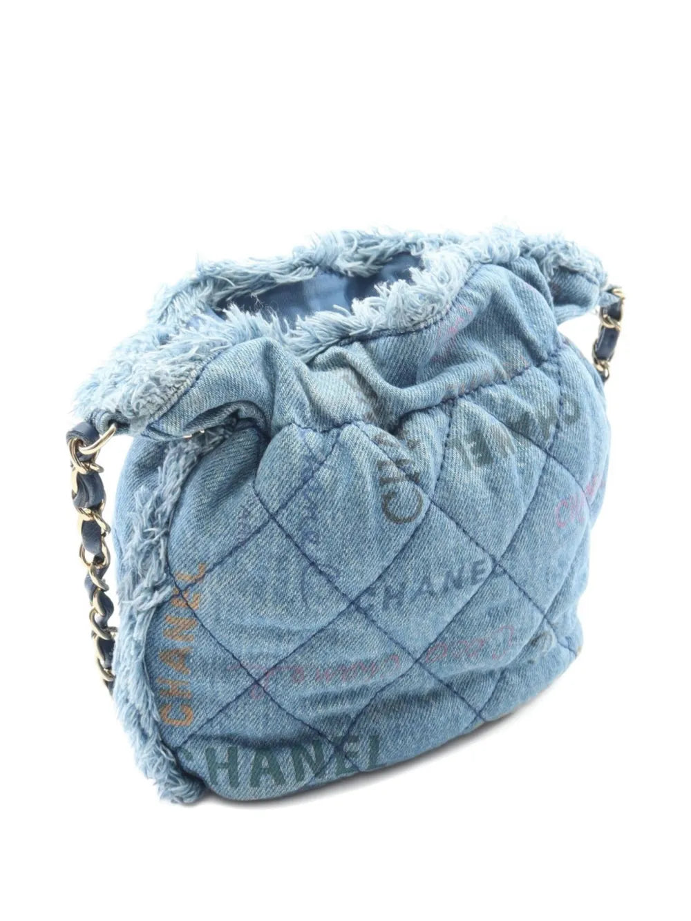 Pre-OwnedCHANEL Pre-Owned2021 small denim shoulder bag