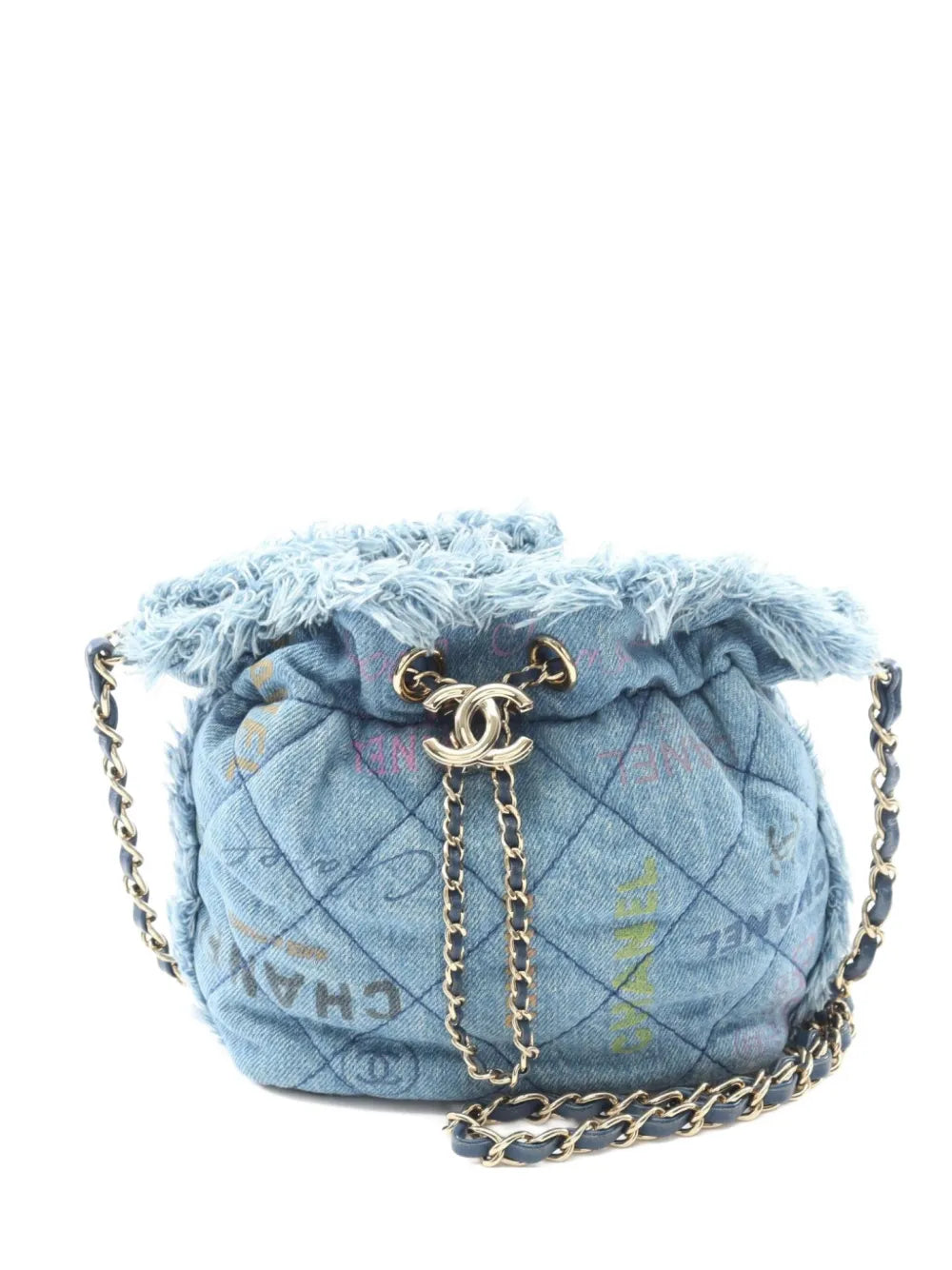 Pre-OwnedCHANEL Pre-Owned2021 small denim shoulder bag