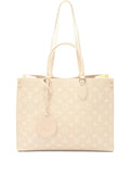 Pre-OwnedLouis Vuitton Pre-Owned2021 On The Go MM monogram empreinte handbag