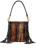 MALIPARMIbeaded tassel shoulder bag