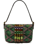 MALIPARMIbeaded-embellishment geometric-pattern shoulder bag