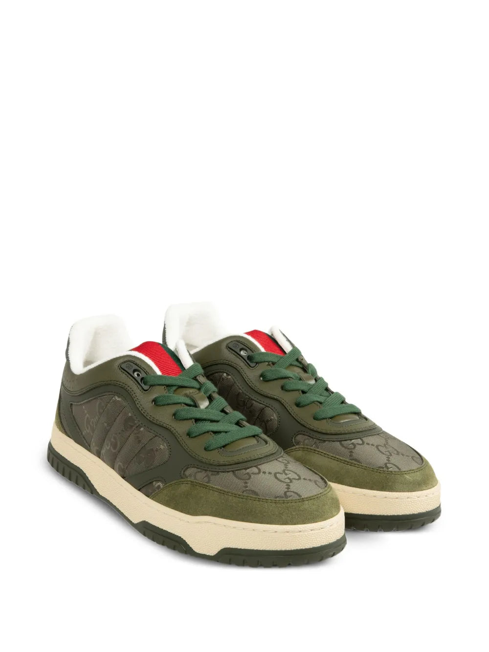 Gucci Gg-Monogram Web Sneakers