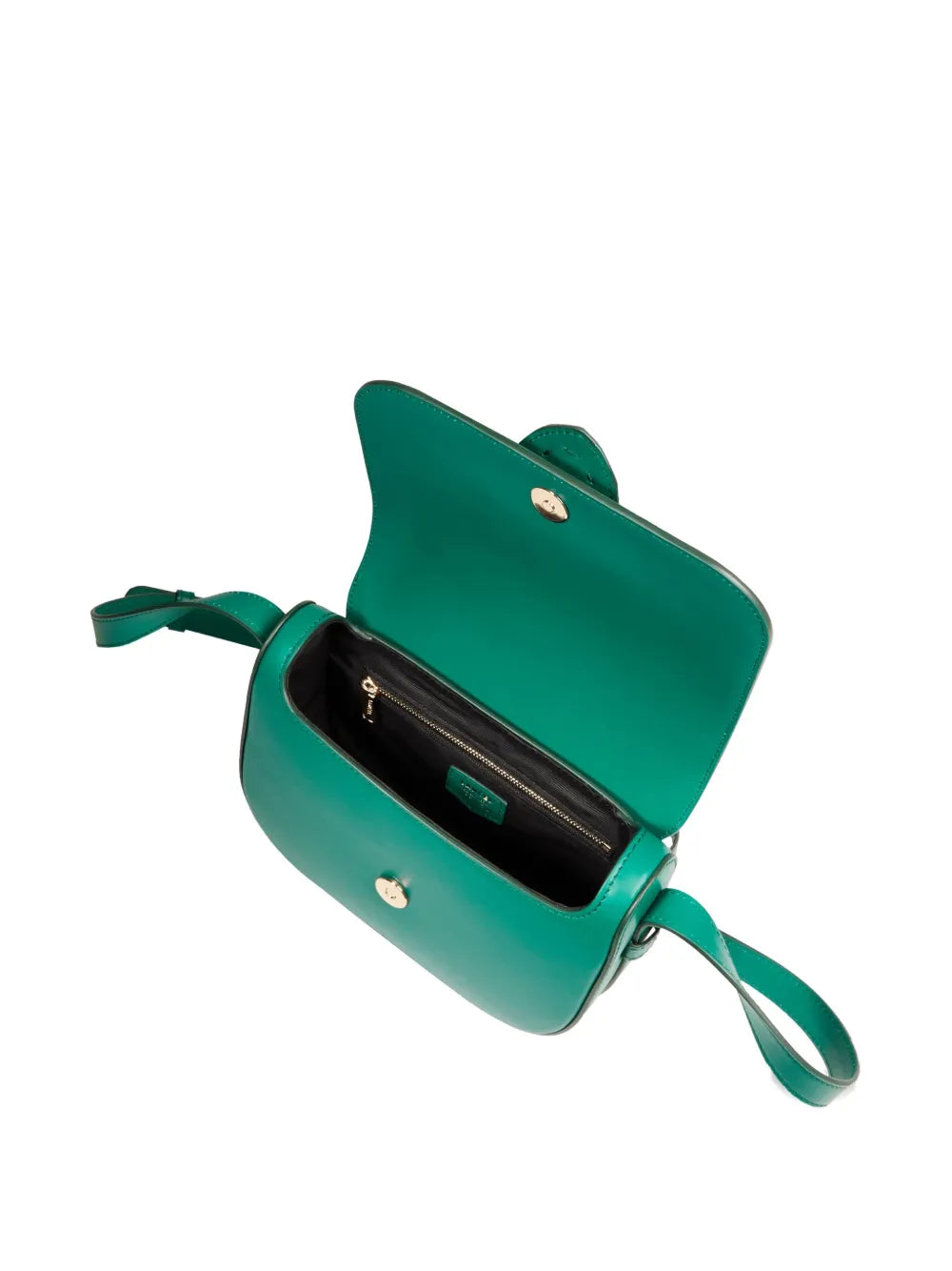 LancelSienna flap-detail leather bag