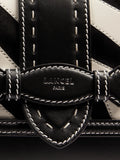 LancelSienna zebra-print flap bag