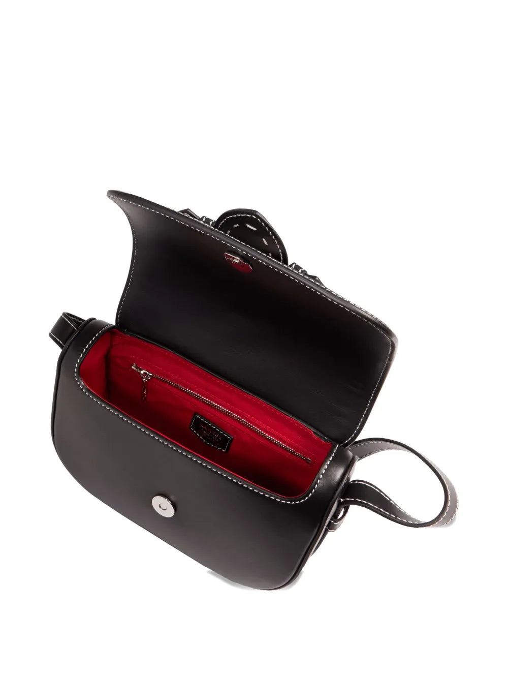 LancelSienna zebra-print flap bag