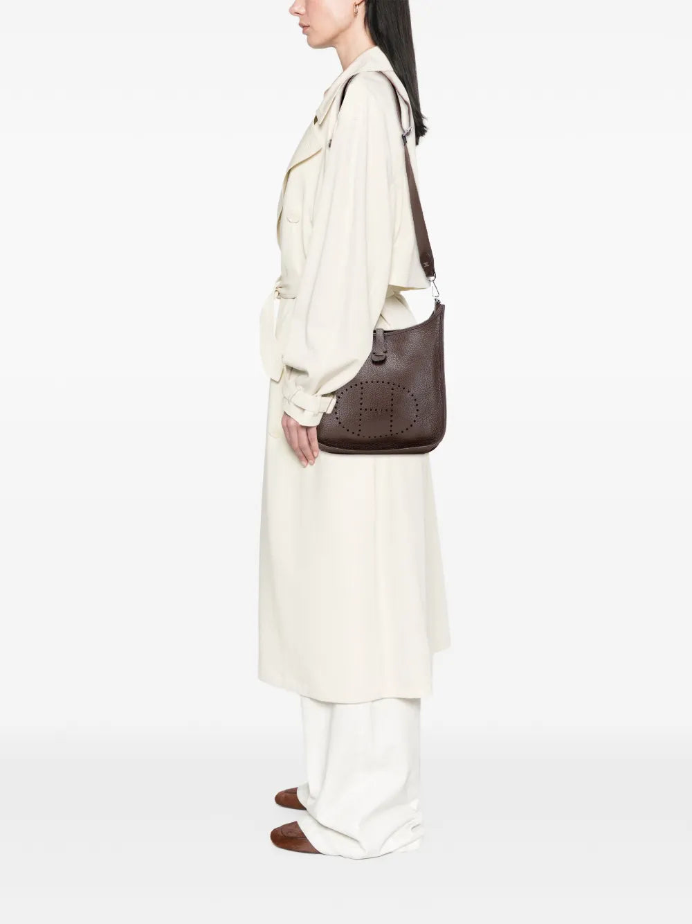 Pre-OwnedHermre-Owned2011-2025 Clemence Evelyne III PM crossbody bag