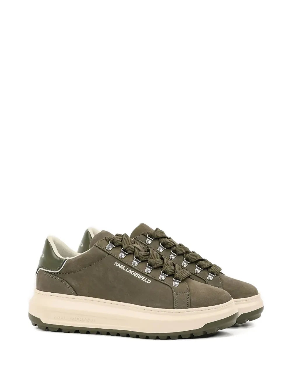 Karl Lagerfeld Lace-Up Platform Sneakers