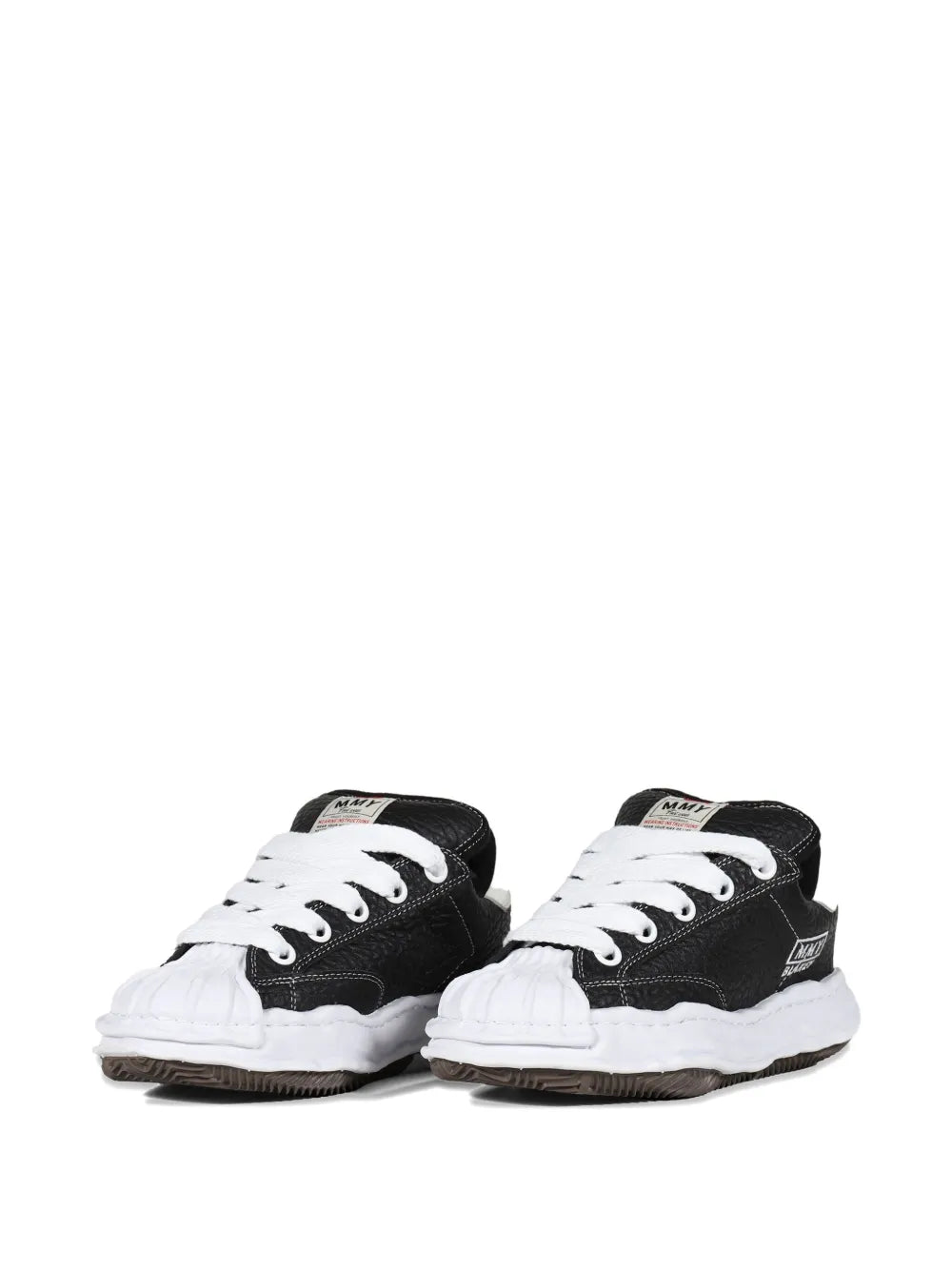 Maison Mihara Yasuhiro Blakey Leather Lace-Up Sneakers
