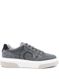 Ferragamo Leather Logo Sneakers