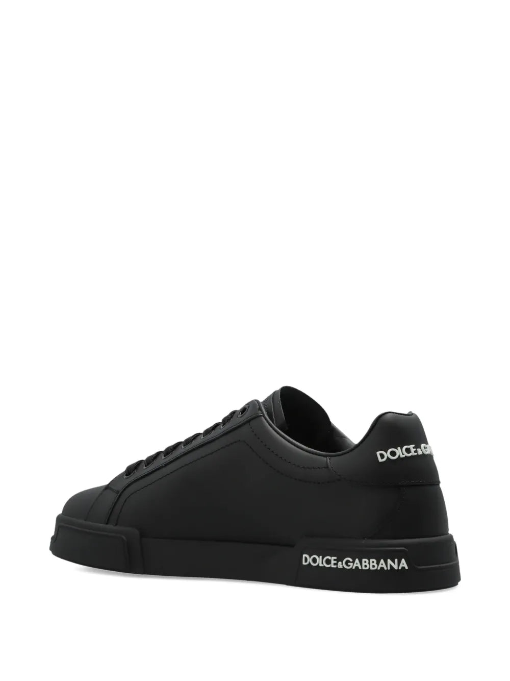 Dolce & Gabbana Logo-Detail Leather Sneakers