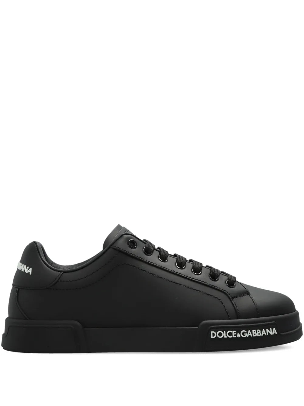 Dolce & Gabbana Logo-Detail Leather Sneakers