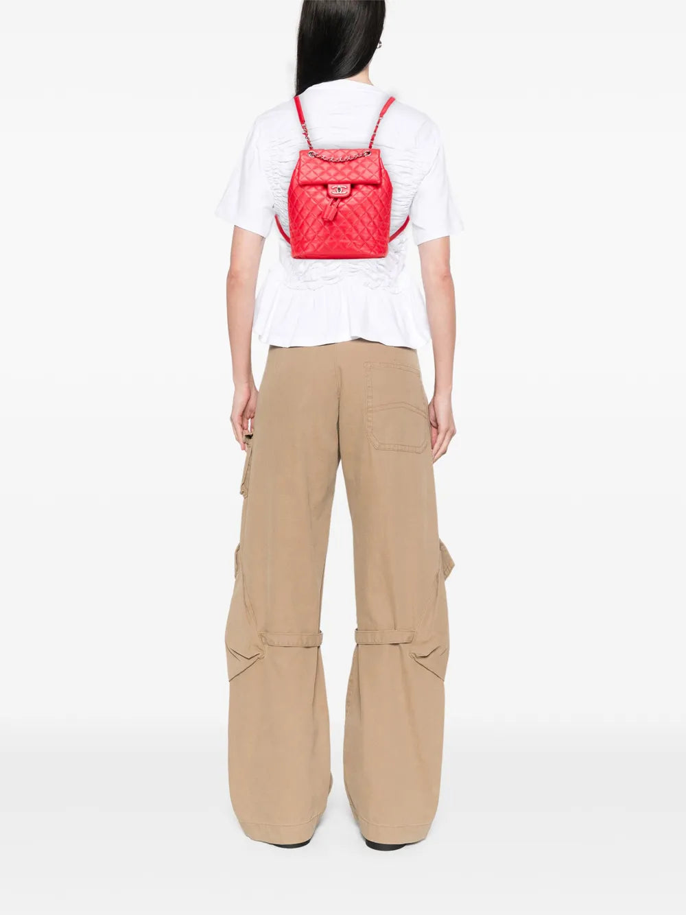 Pre-OwnedCHANEL Pre-Owned2016-2017 Small Lambskin Urban Spirit backpack