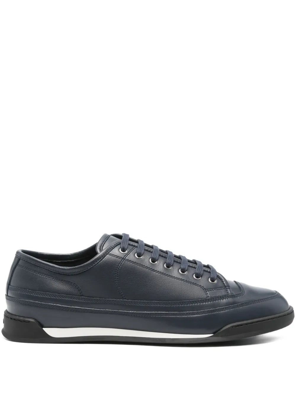 John Lobb Lace-Up Leather Sneakers
