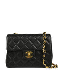 Pre-OwnedCHANEL Pre-Owned1990 mini Classic Square Flap quilted bag