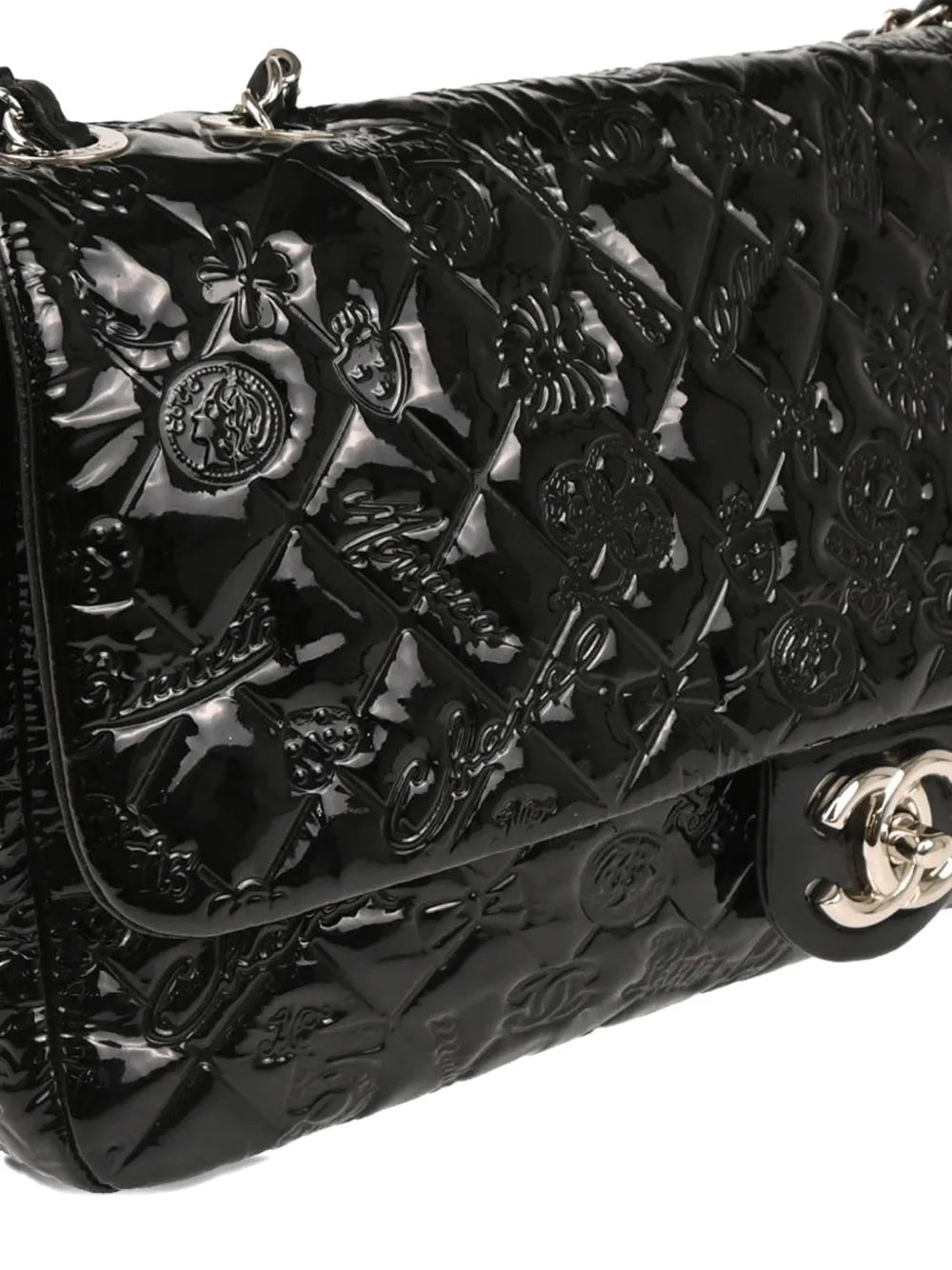 Pre-OwnedCHANEL Pre-Owned2010 Icon Jumbo Classic Flap shoulder bag