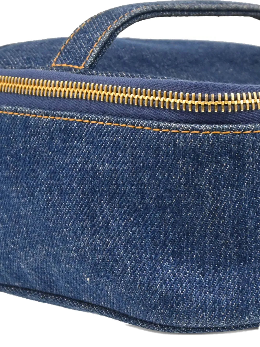 Pre-OwnedCHANEL Pre-Owned1997 denim vanity handbag
