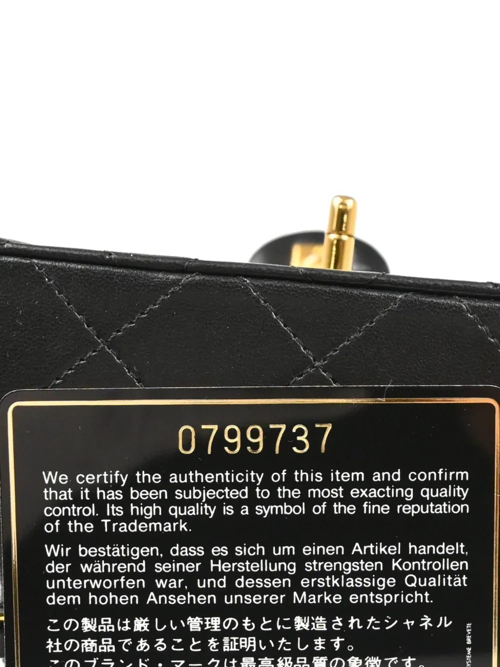 Pre-OwnedCHANEL Pre-Owned1985-1990 mini Classic Square Flap bag
