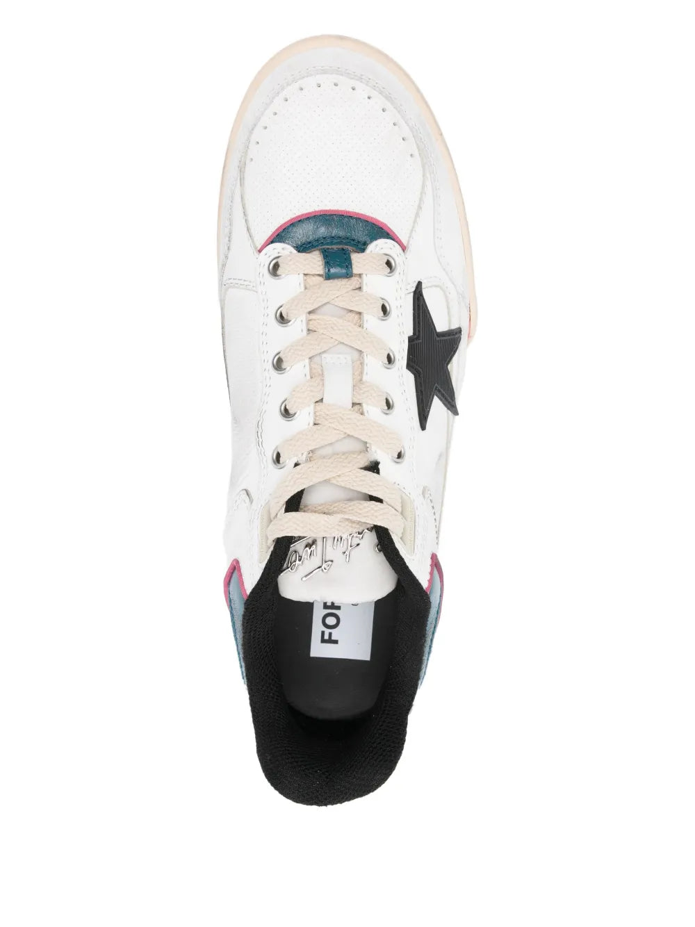 Golden Goose Star-Detail Leather Sneakers