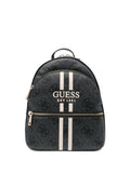 GUESS USAlogo-plaque striped backpack
