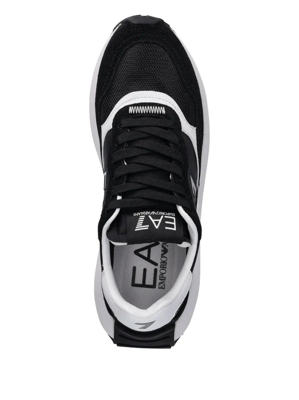 Ea7 Emporio Armani Lace-Up Logo-Detail Sneakers