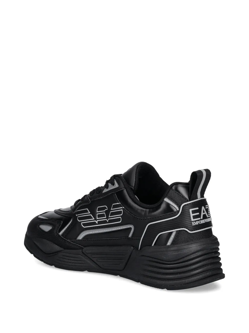 Ea7 Emporio Armani Logo-Detail Sneakers