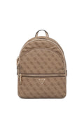 GUESS USAmonogram-pattern zip-around backpack