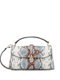 GUESS USAQueensland snakeskin-effect tote bag