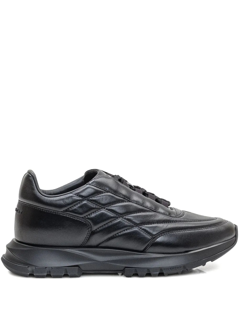 Givenchy Quilted-Pattern Leather Sneakers