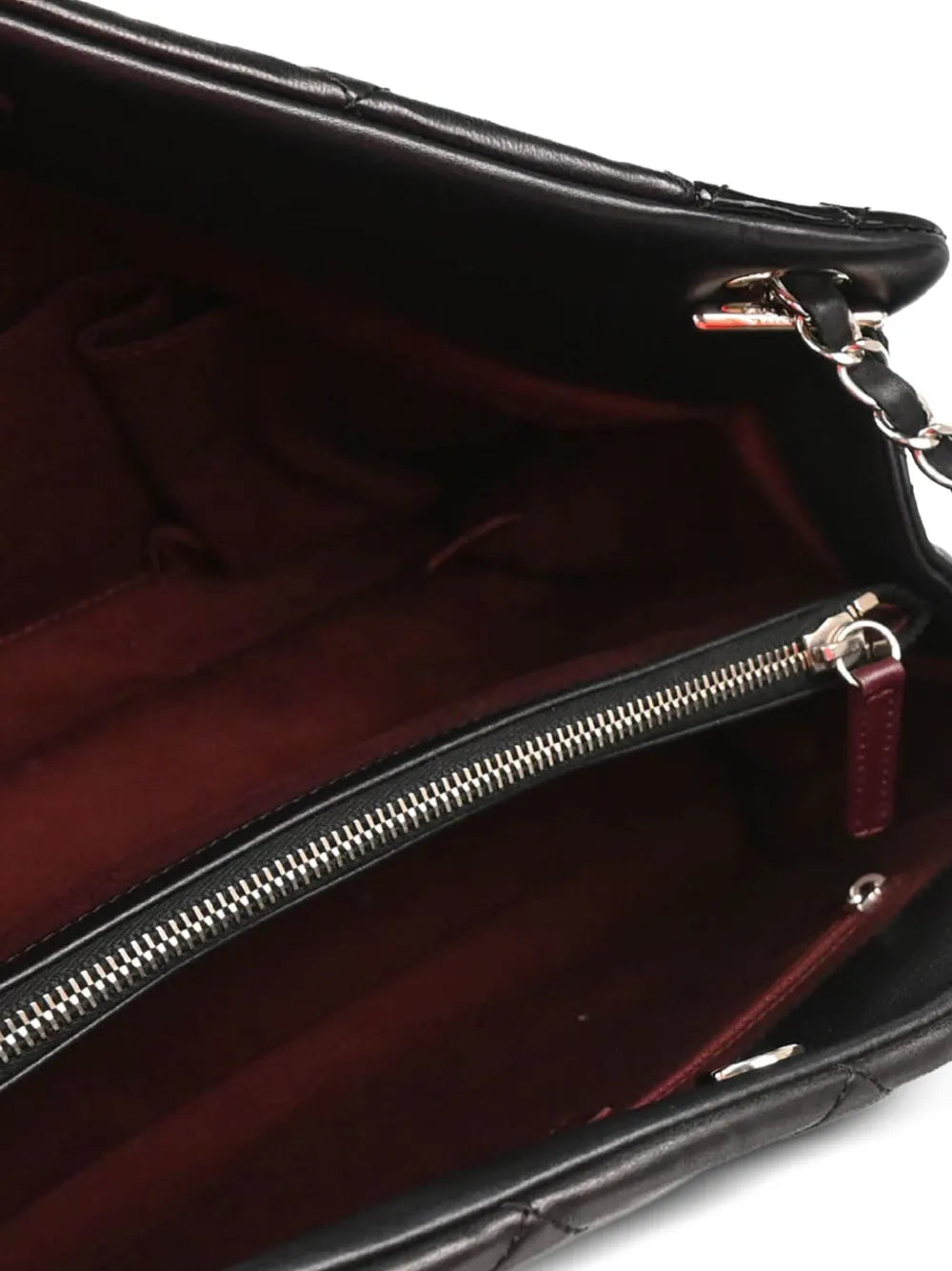 Pre-OwnedCHANEL Pre-Owned2014 patent leather quilted tote bag