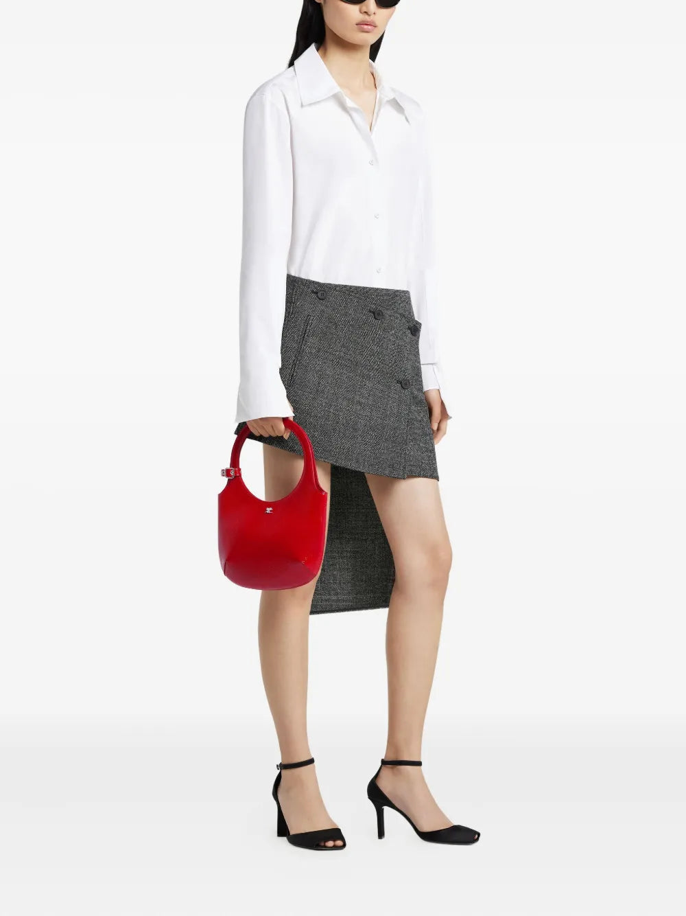 Courr?esHoly shoulder bag