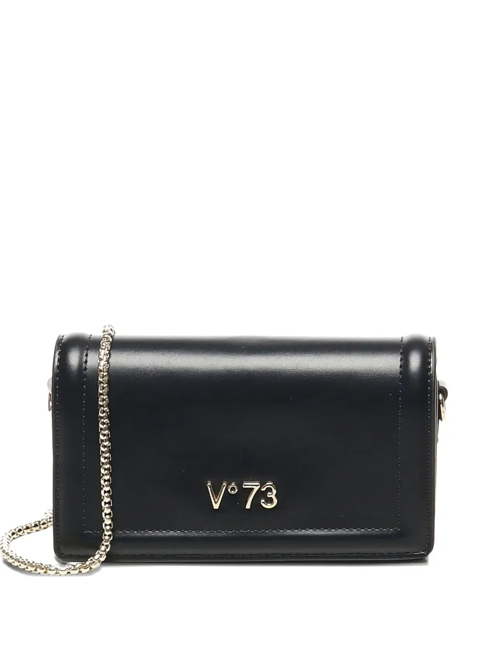 V?3flap-front chain shoulder bag