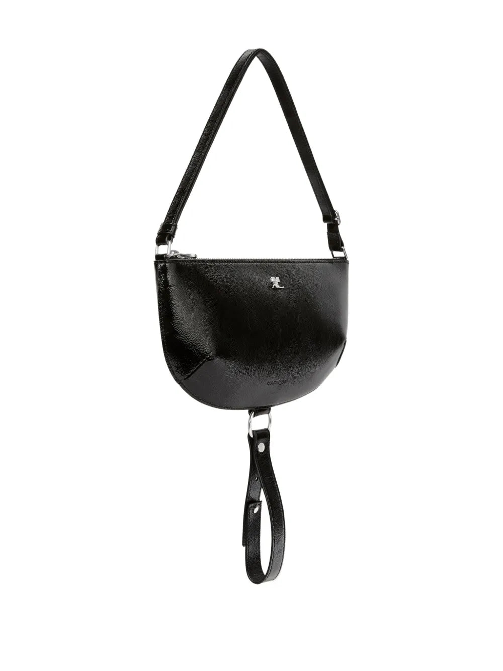 Courr?esHoly Eclipse leather shoulder bag