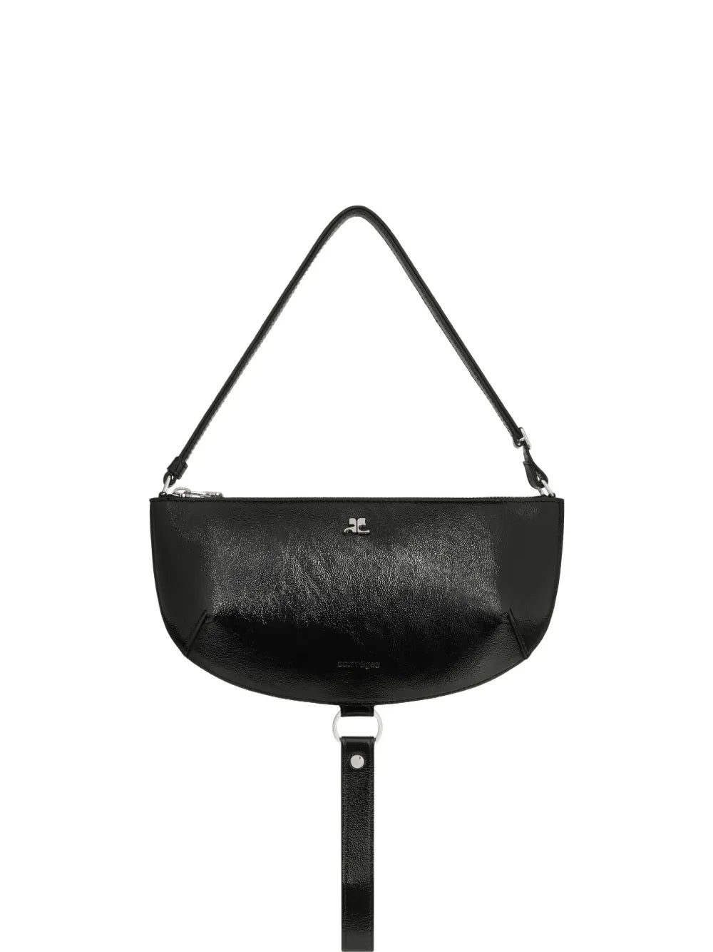 Courr?esHoly Eclipse leather shoulder bag