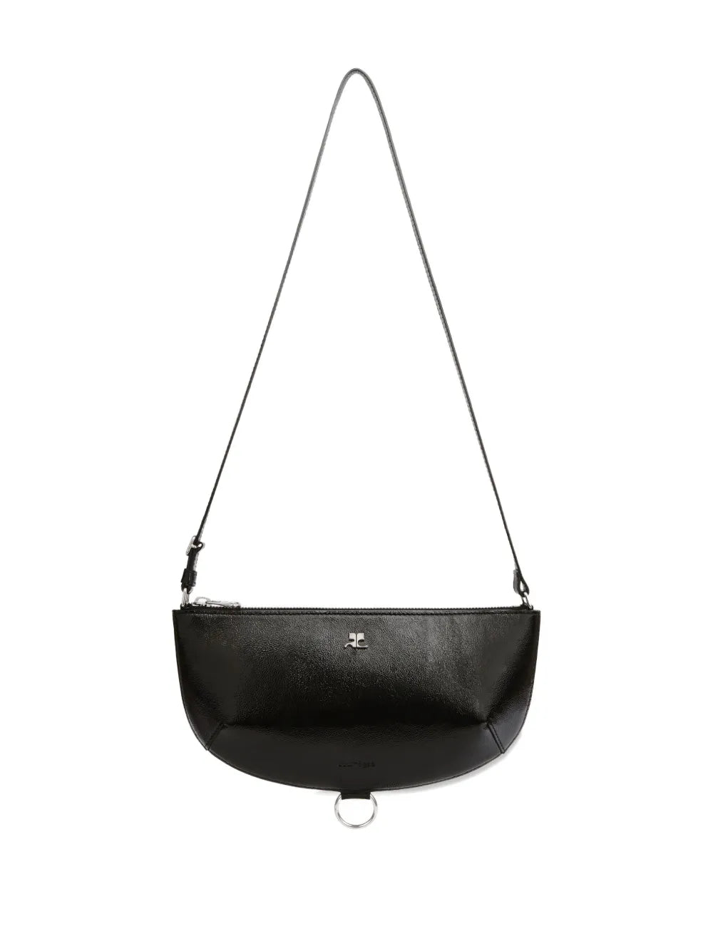 Courr?esHoly Eclipse leather shoulder bag