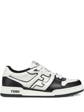 Fendi Match Leather Sneakers