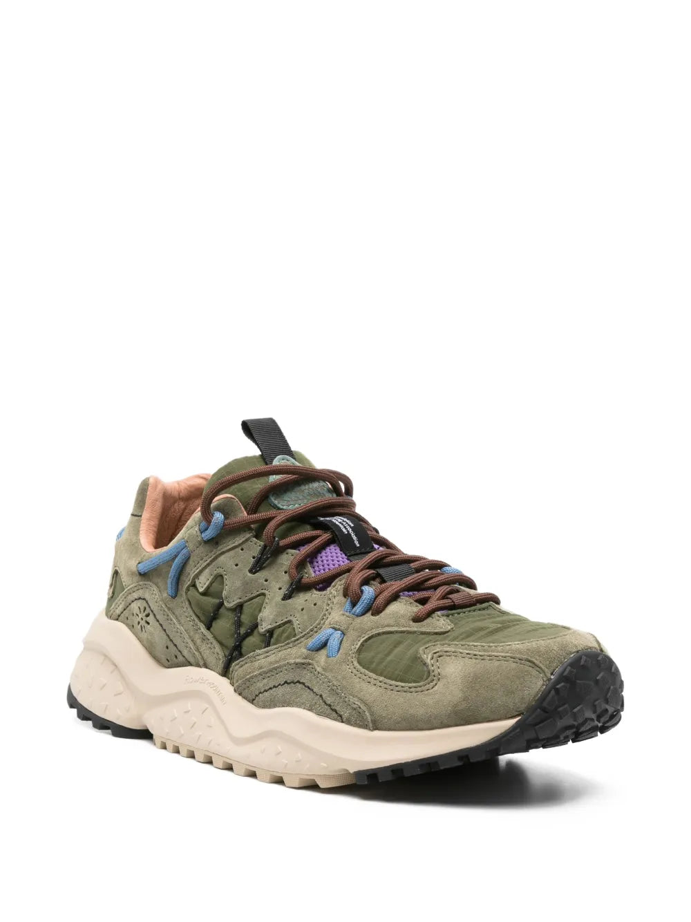 Flower Mountain Suede Low-Top Trainers