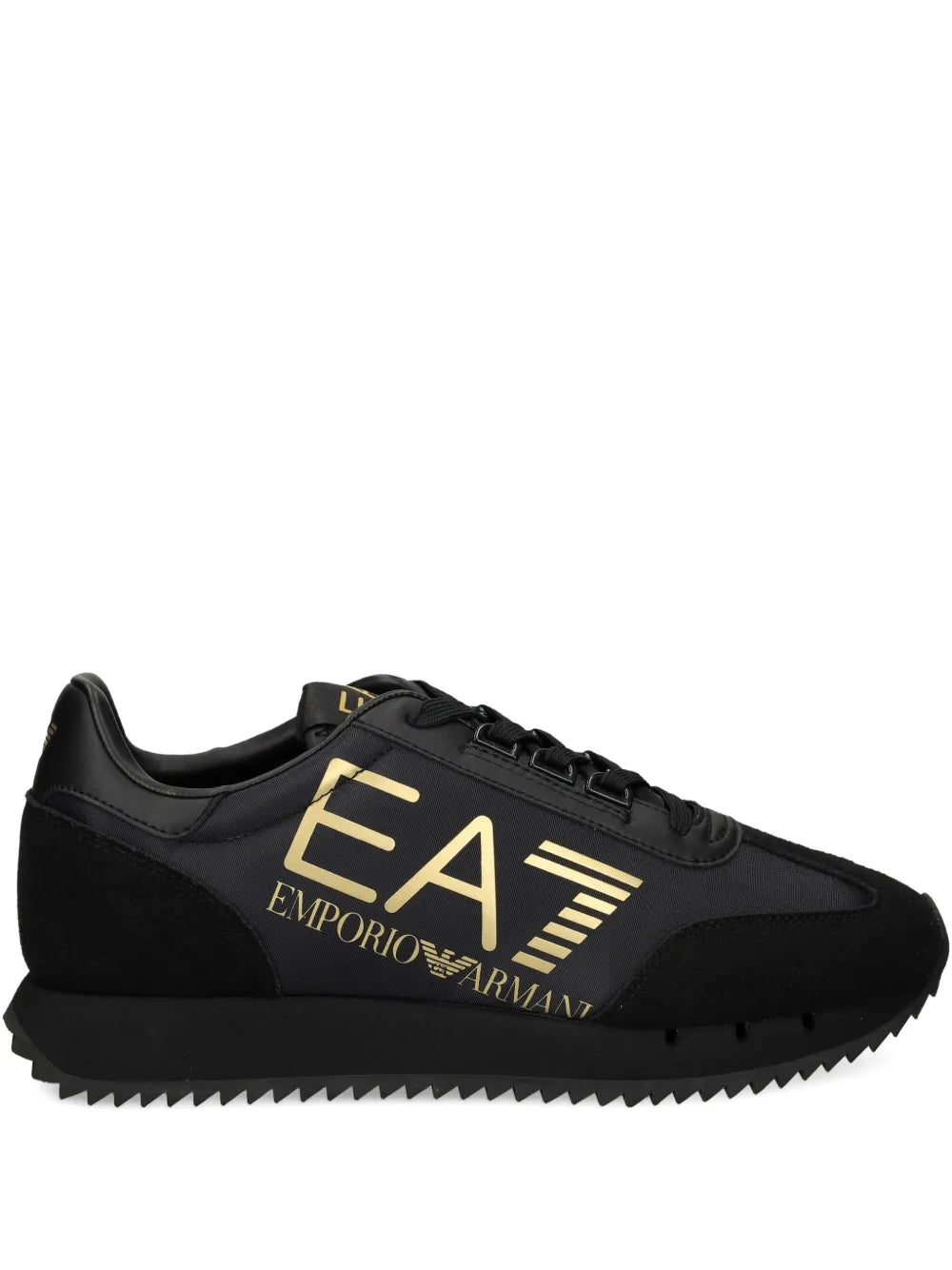 Ea7 Emporio Armani Logo-Detail Lace-Up Sneakers