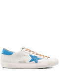 Golden Goose Crocodile-Effect Star Low-Top Sneakers